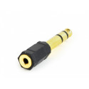Audio adapter plug 3,5mm to 6,35mm