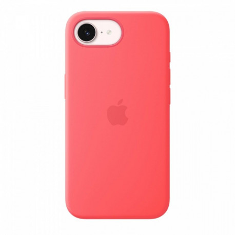 iPhone 17e Silicone Case with MagSafe - Bright Guava