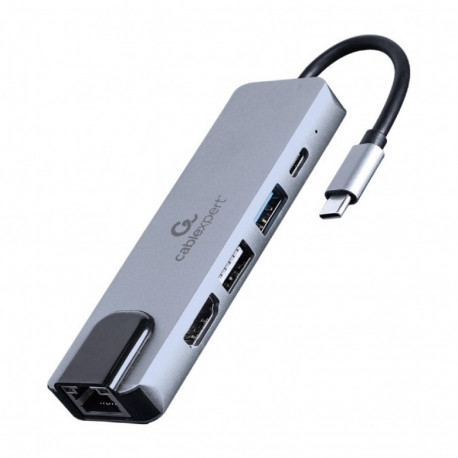 USB-C 5in1 adapter, PD, HDMI, USB 3.1, USB 2.0, LAN