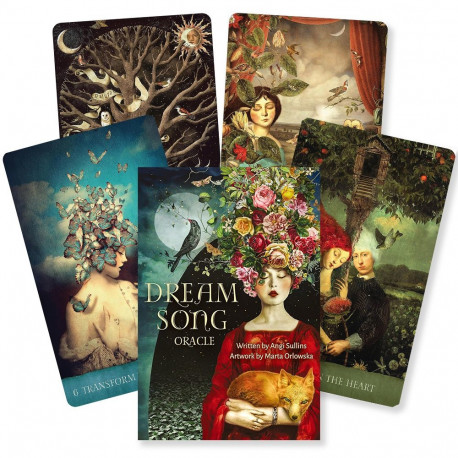 Oracle Card - Dream Song Orakulo 45 Cards 104-Page Guide 11x16x3.8 cm