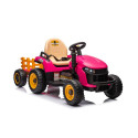 Akuga traktor BBH-030 roosa