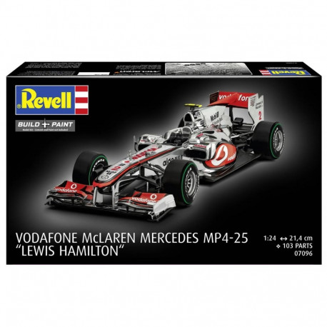 Model plastikowy mclaren mercedes mp4-25 l. hamilton