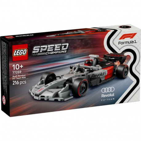 Klocki speed champions 77259 bolid audi revolut f1 team r26
