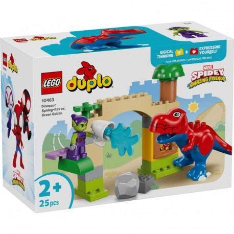 Klocki duplo disney 10463 dinozaur spidey-rex i zielony goblin