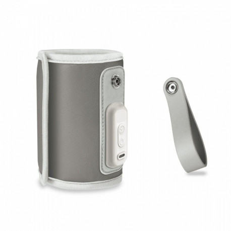 thermup go hall hõbedane pudelisoojendaja