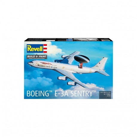 Model plastikowy samolot boeing e-3a sentry 1:144