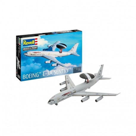 Model plastikowy samolot boeing e-3a sentry 1:144