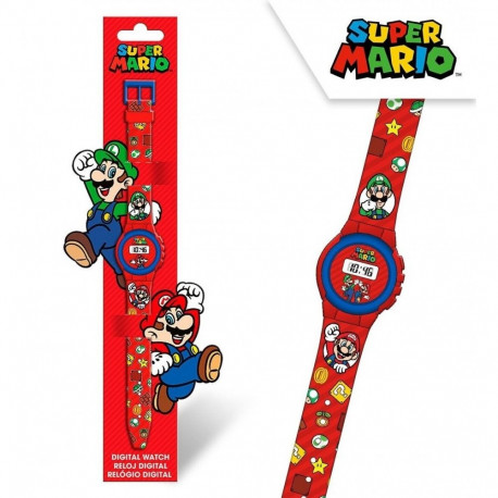 Zegarek cyfrowy super mario
