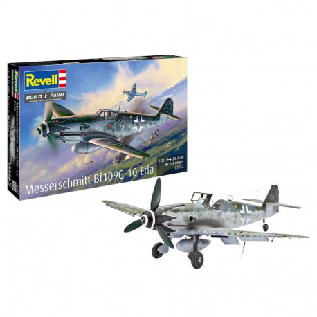 Model plastikowy samolot messerschmitt bf109g-10 erla 1:32