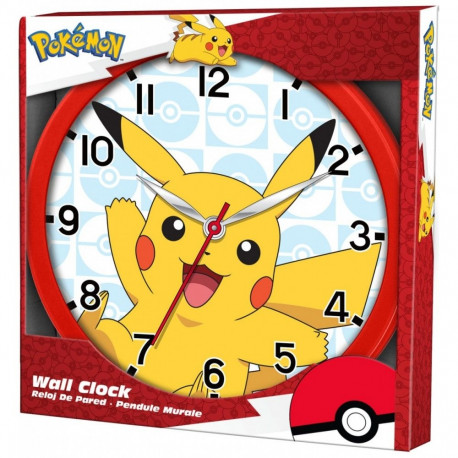 Zegar ścienny pokemon pikachu 25cm