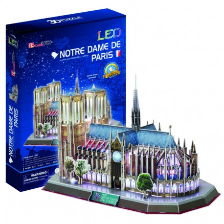3D pusle Notre Dame (valgus)