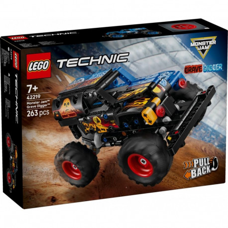 Klocki technic 42219 monster jam grave digger ogień i lód