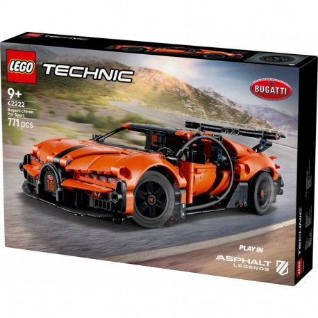 technic 42222 hüperauto Bugatti Chiron Pur Sport klotsid