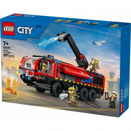 Klocki city 60499 lennujaama tuletõrjeauto
