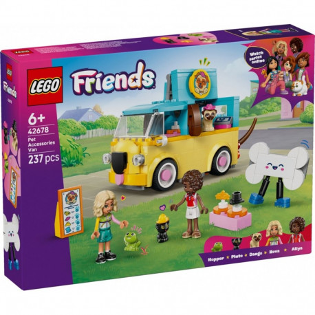 Klocki friends 42678 furgonetka z akcesoriami dla zwierząt
