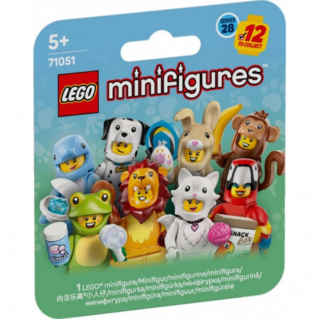 Klocki minifigures 71051 minifigurki seria 28 - zwierzęta (box)