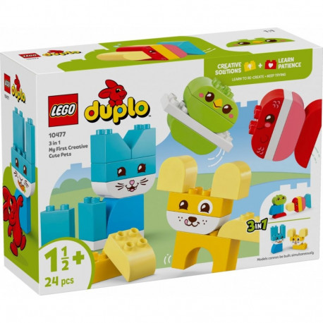 Klocki duplo 10477 kreatywne zwierzaki 3 w 1