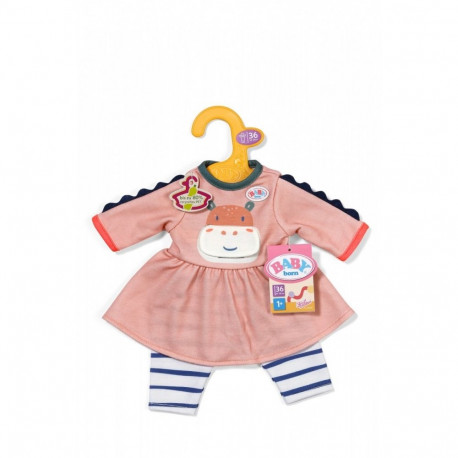 Baby born sukienka dżungla długie rękawy 36 cm