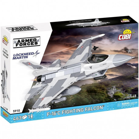 Klocki f-16c fighting falcon 463 klocków