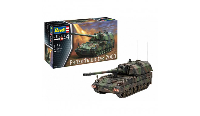 Model plastikust Panzerhaubitze 2000