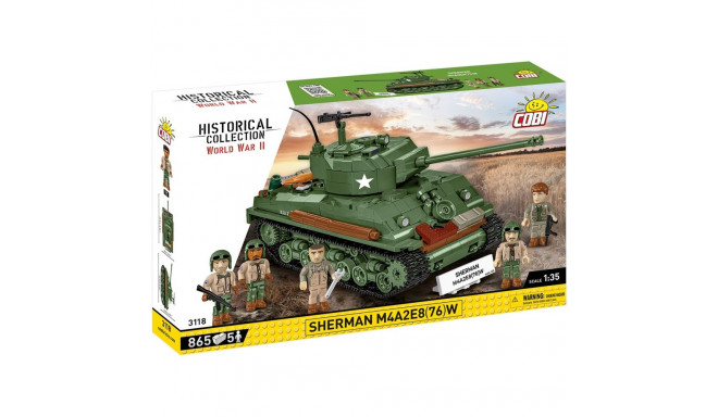 Sherman M4A2E8 865 klotsi klotsid