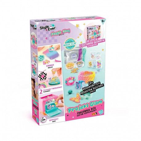 kreatiivne komplekt glam-projekt, ehte töötuba – täiendav komplekt