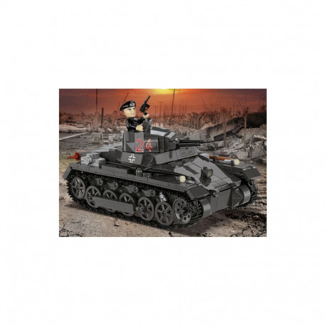 Klocki panzer i ausf.b 654 elementy