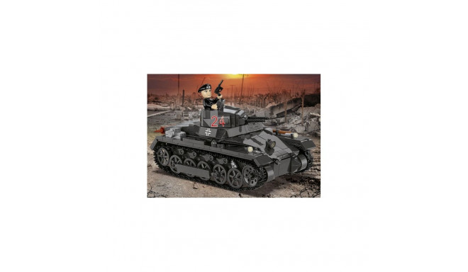 Klocki panzer i ausf.b 654 elementy