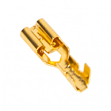 43-123# Konektor nieizolowany płaski żeński 4,8/0,8 100szt.