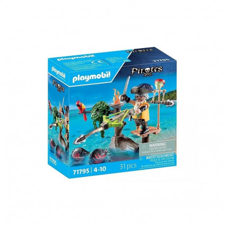 komplekt figuuridega piraadid 71795 piraat ballistaga
