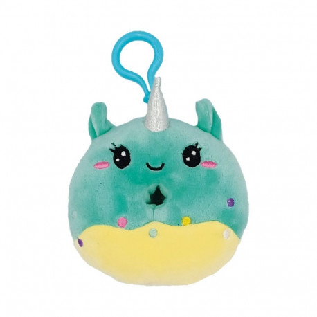 plüüsist sõõrik brelok, assortii, 12 tk, display