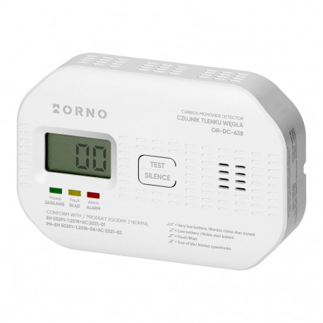 patareitoitega vingugaasiandur, 2xAA, sensori eluiga 10 aastat