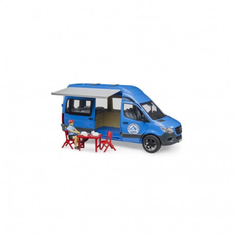 Pojazd mb sprinter camper z figurką i akcesoriami