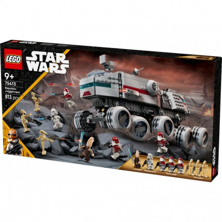 Klocki star wars 75413 czołg republiki juggernaut