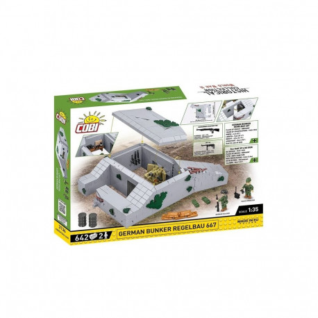 Klocki german bunker regelbau 667 642 klocki
