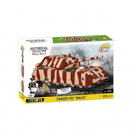 Klocki Panzer VIII Maus ehitusklotsid