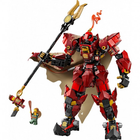 Klocki ninjago 71846 mech ognistego rycerza
