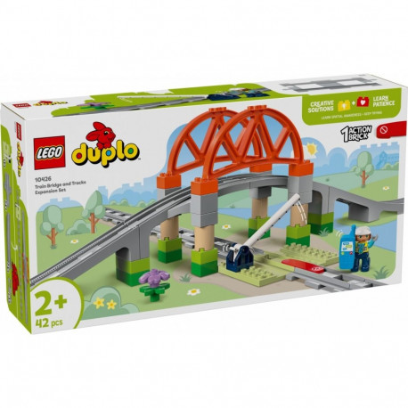 Duplo 10426 sild ja raudteerööpad laienduskomplekt