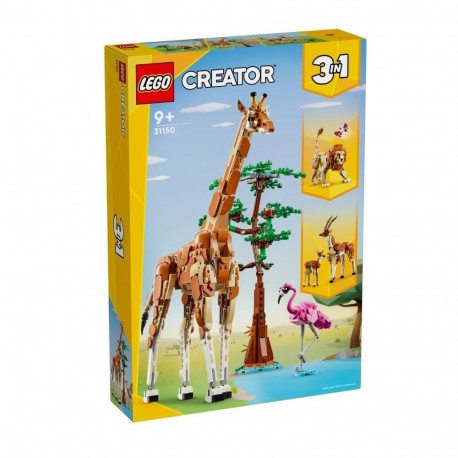 creator 31150 safari metsloomad klotsid