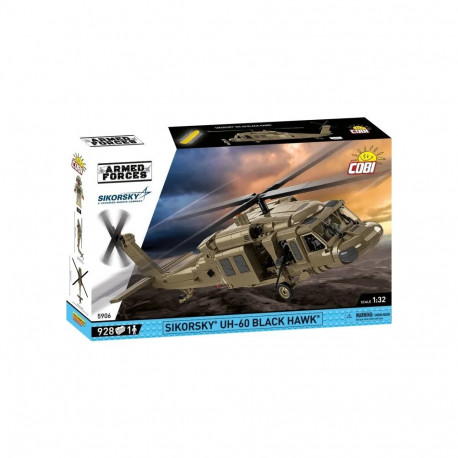 Klocki sikorsky uh-60 black hawk 928 klocków