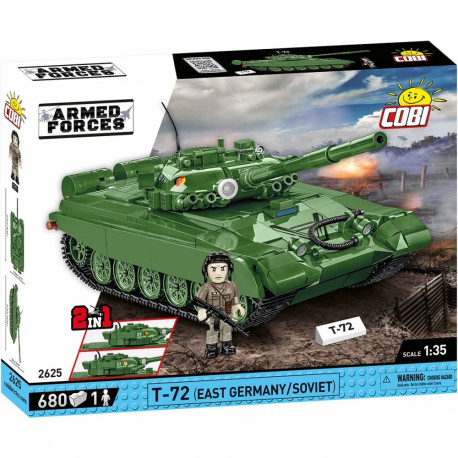 Klocki armed forces t-72 (east germany/soviet)