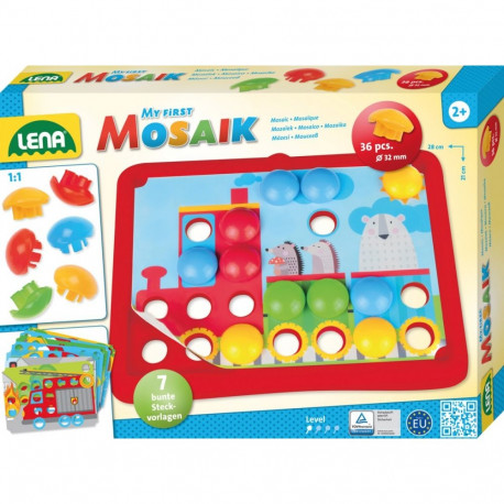 Moja pierwsza mozaika pojazdy