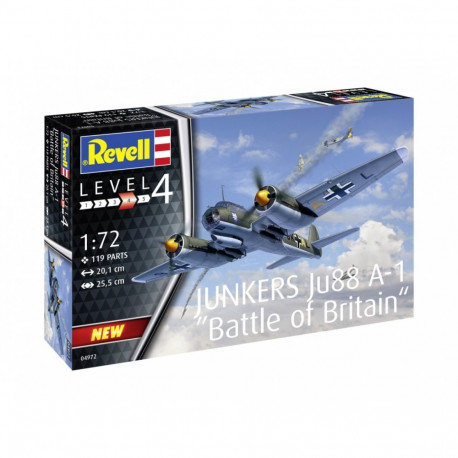 Model plastikust Junkers Ju88 A-1 Briti lahing