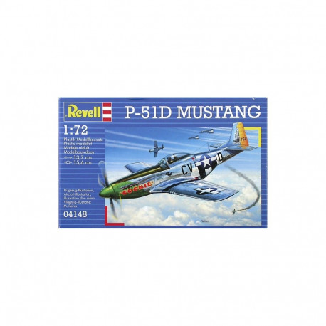 Model plastikowy p-51d mustang
