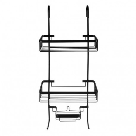 Półka prysznicowa zawieszana- czarna
