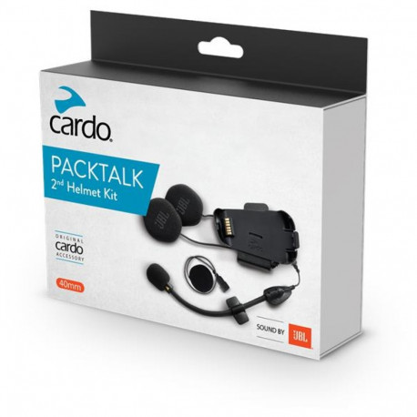 Cardo PackTalk 2nd Helmet Kit Helikomplekt JBL-i heliga