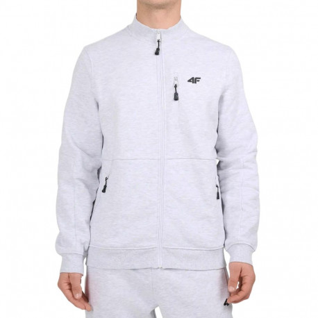 Bluza męska 4F M2547 chłodny jasny szary melanż 4FWMM00TSWSM2547 27M M