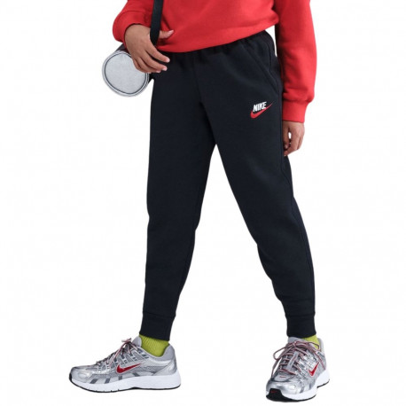 Spodnie dla dzieci Nike Sportswear Club Fleece czarne FD3008 015 XL