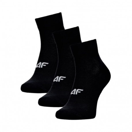 Skarpety 4F M440 3 pak głęboka czerń 4FWMM00USOCM440 20S 39-42