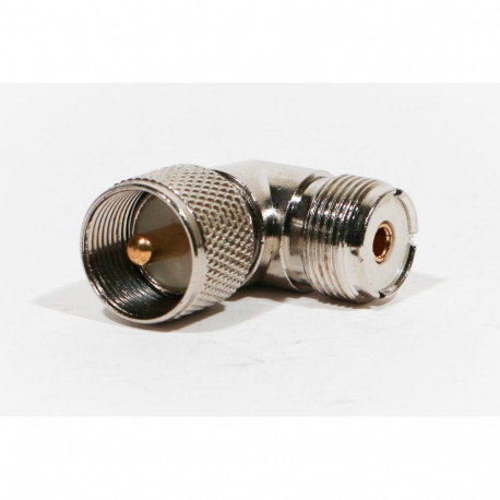 UHF-UHF isane-emane nurk adapter